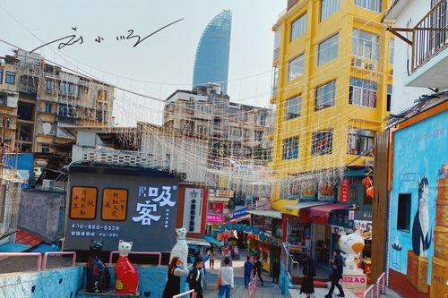 京山网红街,打卡新宠，魅力都市风情漫步之旅